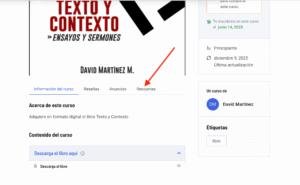 Descarga en la computadora
